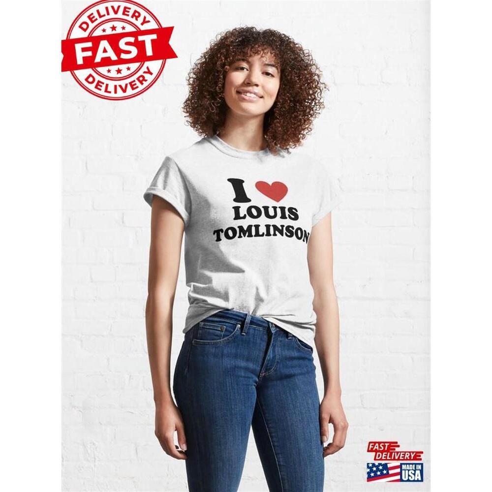 I Love Louis Tomlinson T-Shirt Classic